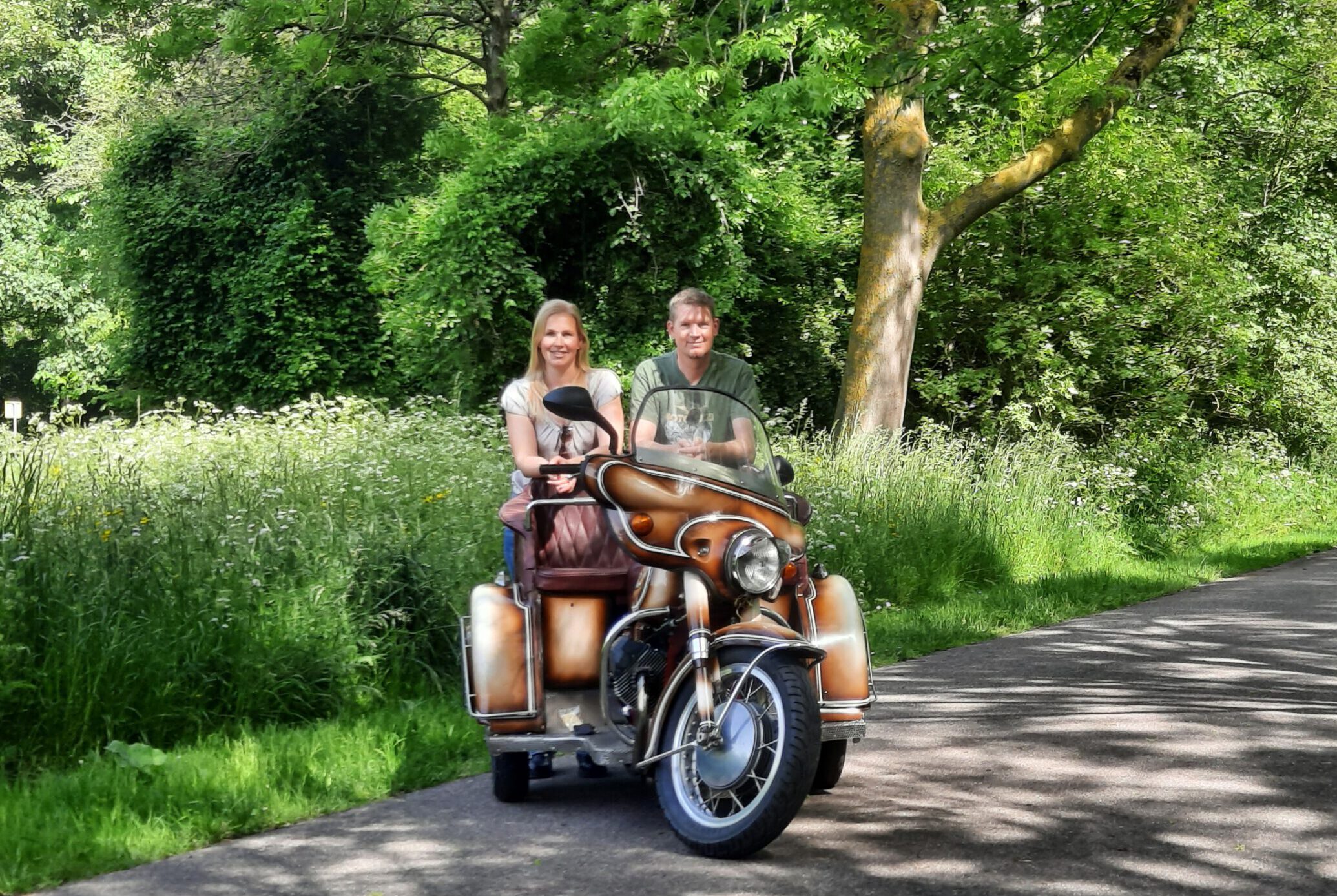 Trike Bojoura en Bram Brandsen Moto Guzzi